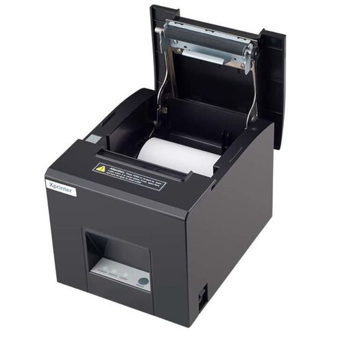 Xprinter E200M mở nắp