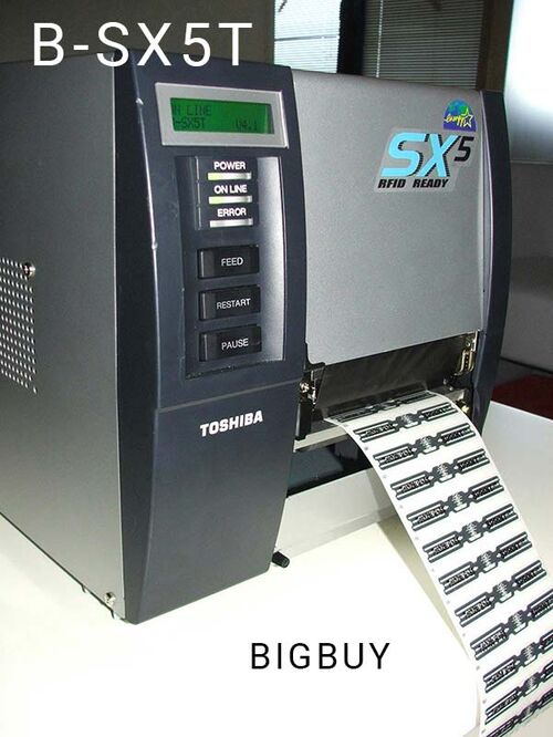 máy in mã vạch toshiba b-sx5t